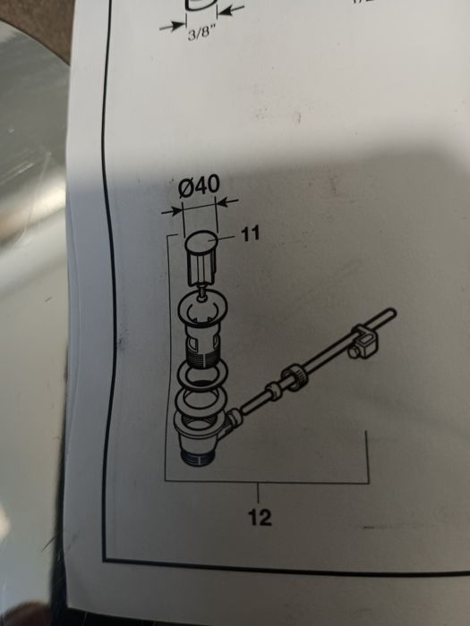 Válvula lavatório Roca