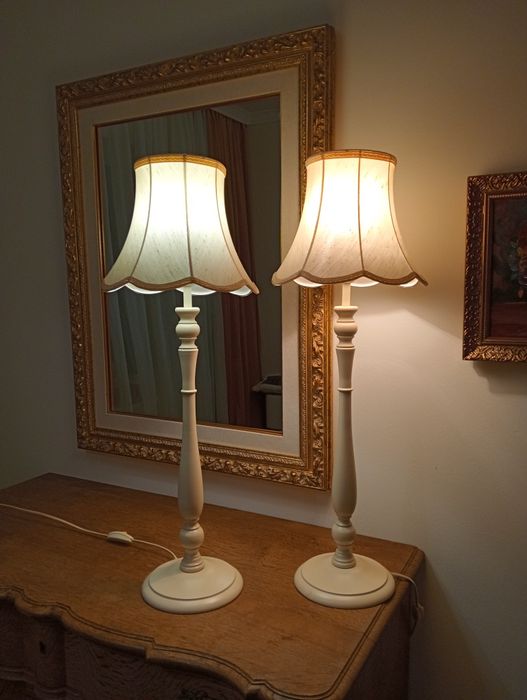 Lampka stołowa retro