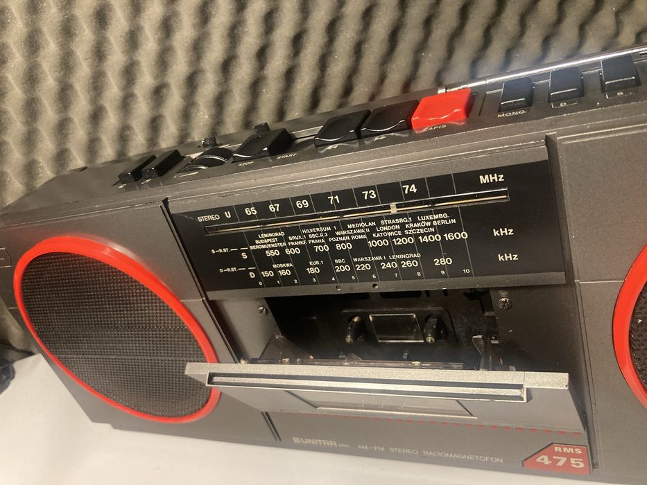 Unitra ZRK RMS 475 Radiomagnetofon Kasprzak