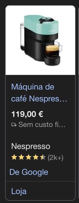 Maquina Nespresso