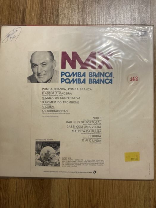 Disco Max - Pomba Branca