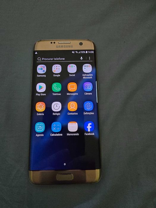Samsung S7 edge dourado