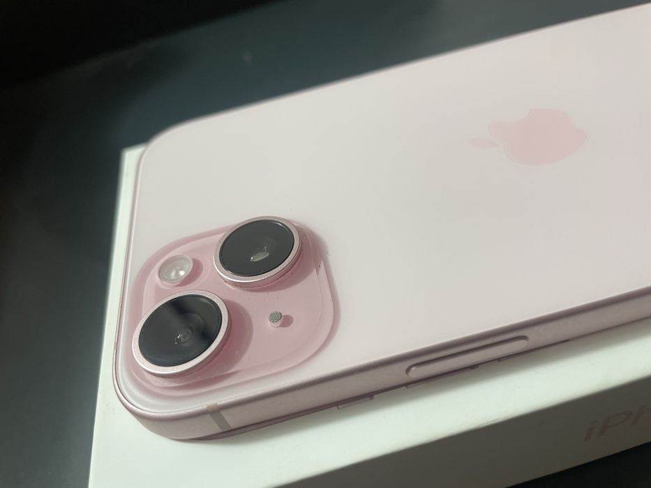 Iphone 15 + plus różowy IDEALNY