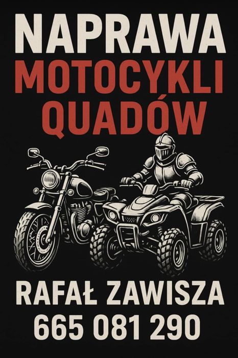 Naprawa motocykli quadów