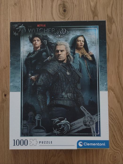 Puzzle Wiedźmin 1000 elementów