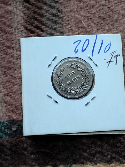 3  MOEDAS EM PRATA D. Pedro V, D. João P. Regente