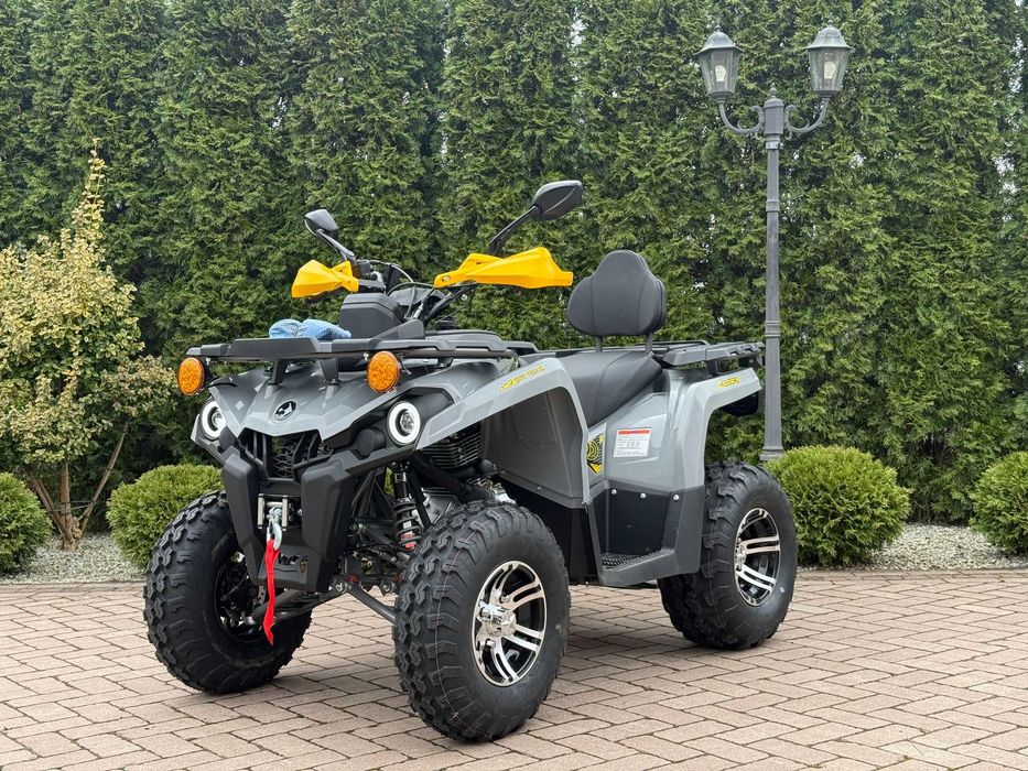 Nowy DUŻY QUAD Barton DISCOVER 200 Homologacja Wyciągarka Gwarancja 2L