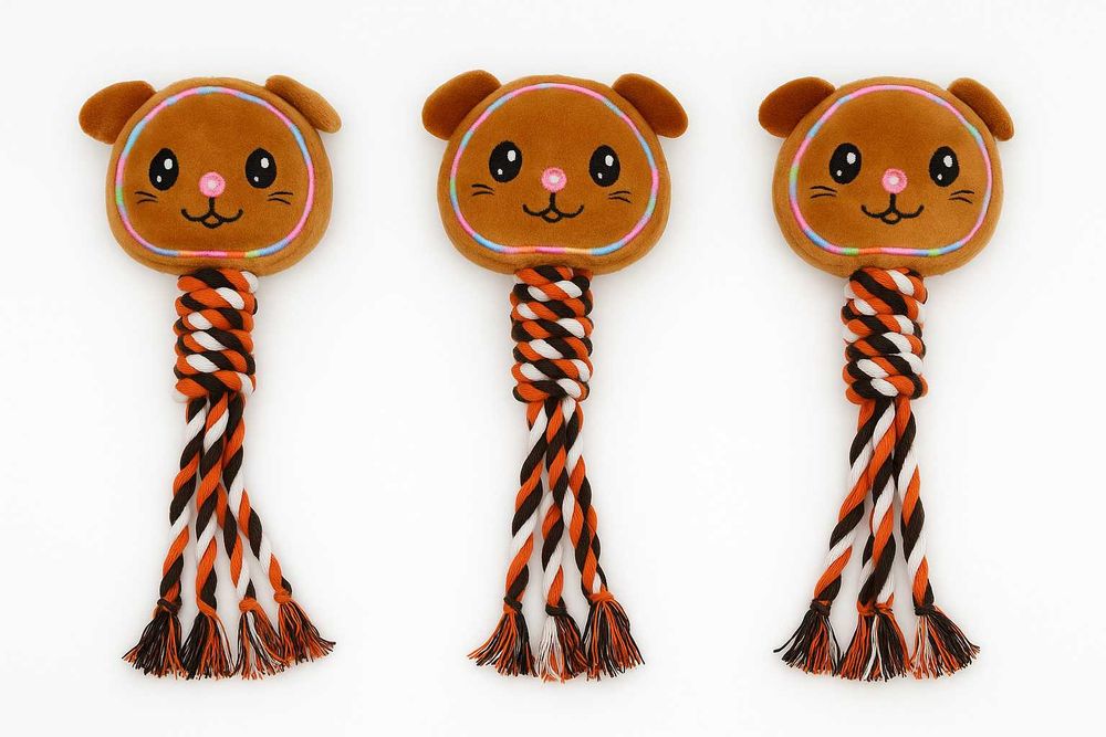 Pluszowa Myszka ze sznurkiem