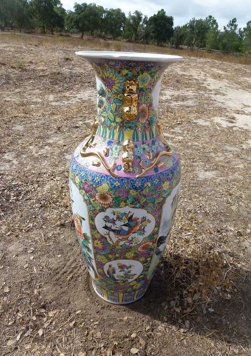Vaso chinesa bonito e muito grande