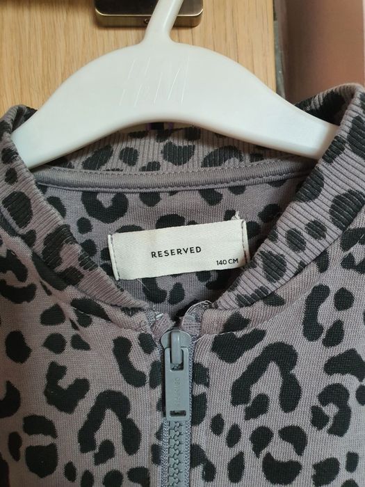 Bluza rozpinana Reserved panterka 140