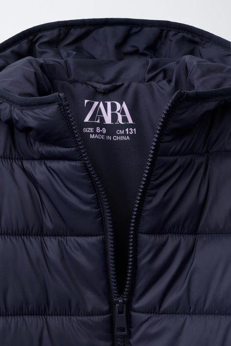 Куртка демісезонна стьобана zara для дівчинки