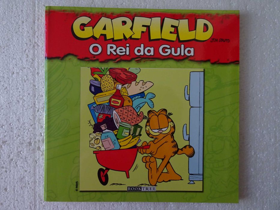 Livro Garfield - O rei da gula