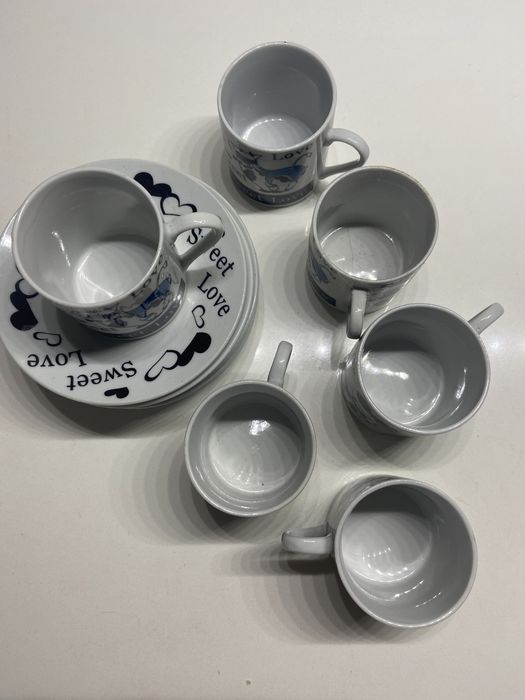 Vendo conjunto de chavenas de cafe