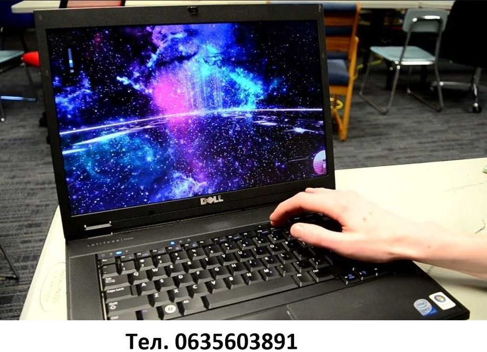ноутбук Dell  для навчання / RAM 4 gb / Hdd 500 gb / батарея робоча