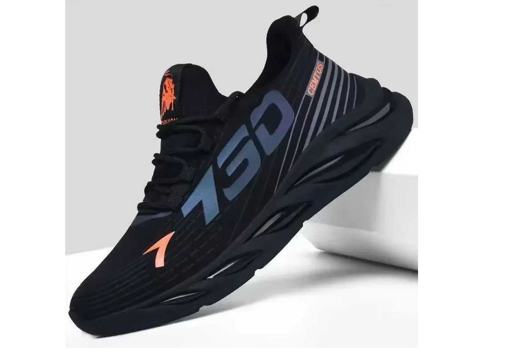 SPORTOWE buty męskie siateczkowe wsuwane nowe /42/czarne