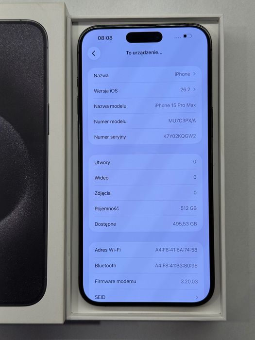 iPhone 15 Pro Max 512GB 87%