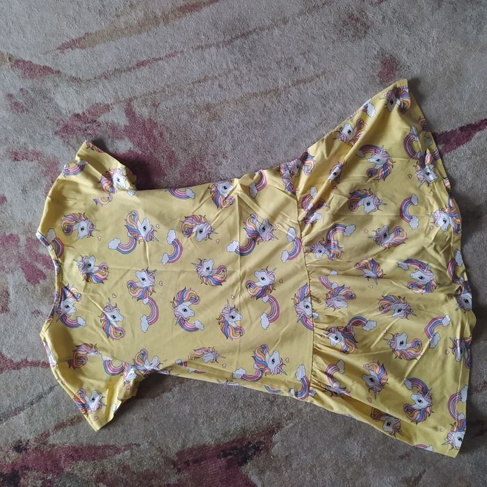 Sukienka w jednorożce  rozm 122/128 H&M