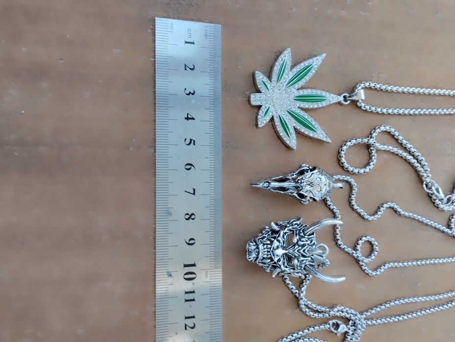 Кулон на ланцюжку Пентаграма Надприродне Pentagram коноплі