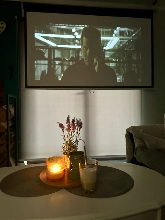 Domek Mała Cegielnia-sauna, balia z bąbelkami, rzutnik