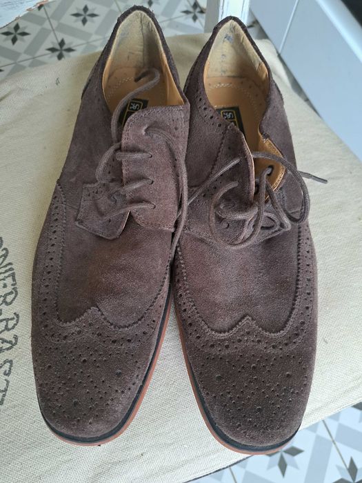 Buty meskie braz zamsz Stacey Adams 43