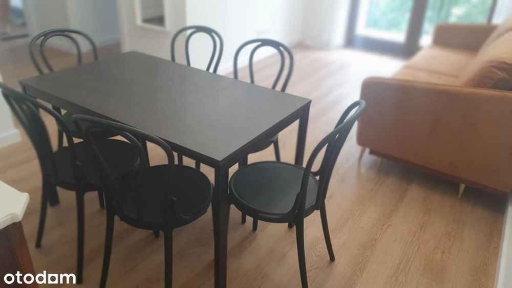 2 POKOJE, UMEBLOWANE 48 M2, z balkonem. NOWE