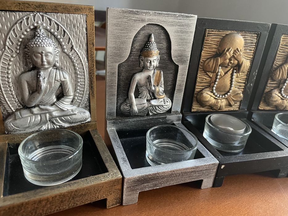 Conjunto peças decorativas