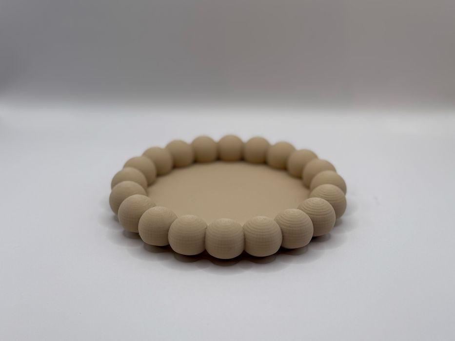 Prato Decorativo Borbulhas - 14 cm