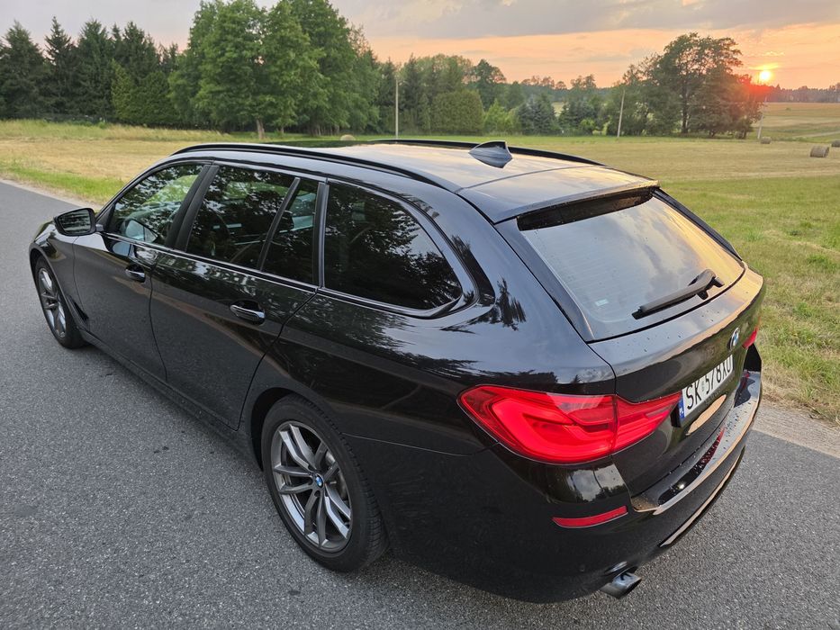 BMW 520d G31 Touring 190 KM | HUD | Kamery 360° | Display Key | Hak | Keyless