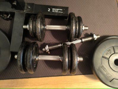 Zestaw na siłownię domowa