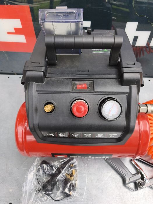 Kompresor bezolejowy Einhell TC-AC 190/6/8 SET