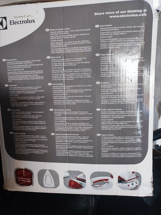 Żelazko stacja parowa generator