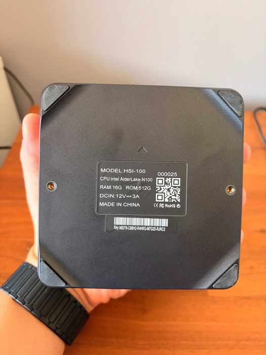 Mini PC N100 16GB 512GB - Turewell HSI-100