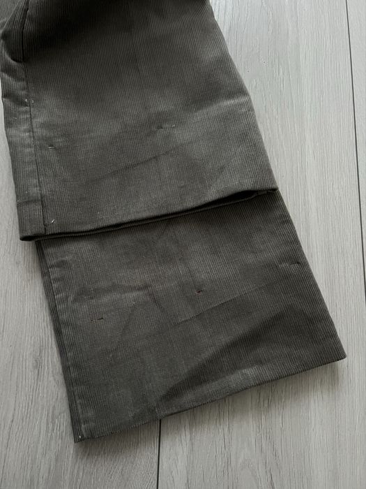 Джинсы вельвет высокая талия 36 s клеш flared bootcut 2000s винтаж