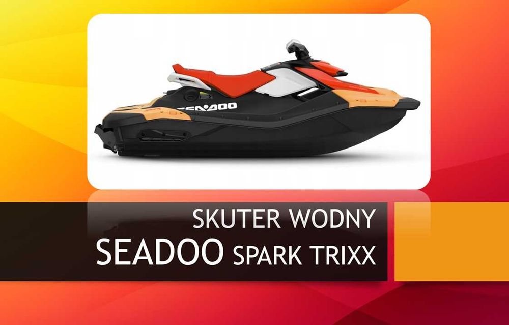 Wynajem skutera wodnego sea doo Spark Trixx wypożyczalnia skuterów
