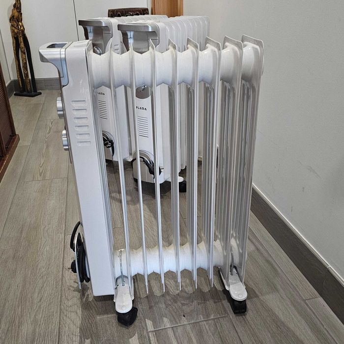Aquecedor a óleo branco 2000w FLAMA