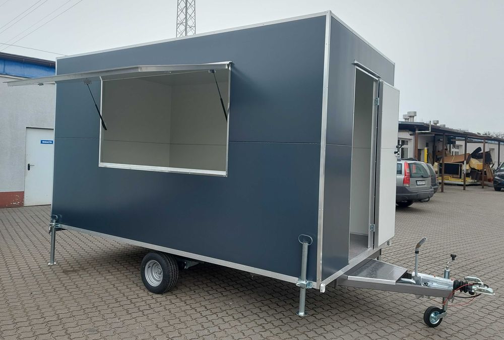 Nowa przyczepa pusta gastronomiczna 4[m]! Robiona pod klienta! OKAZJA!
