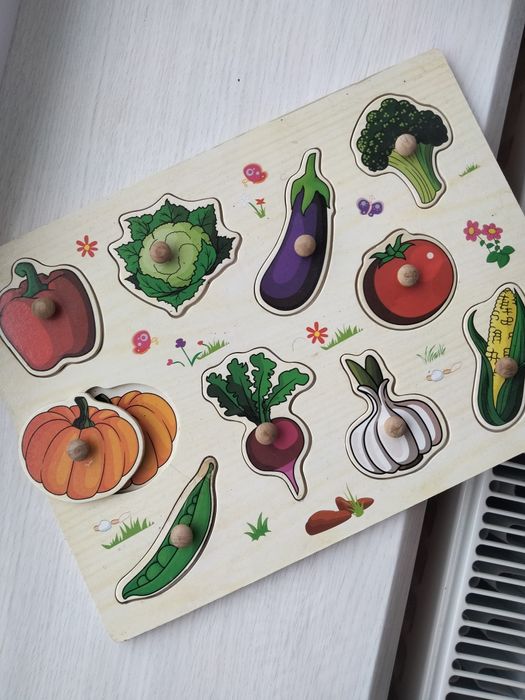 Дерев'яні розвиваючі дошки вкладиші, сортер, розвиваюча іграшка