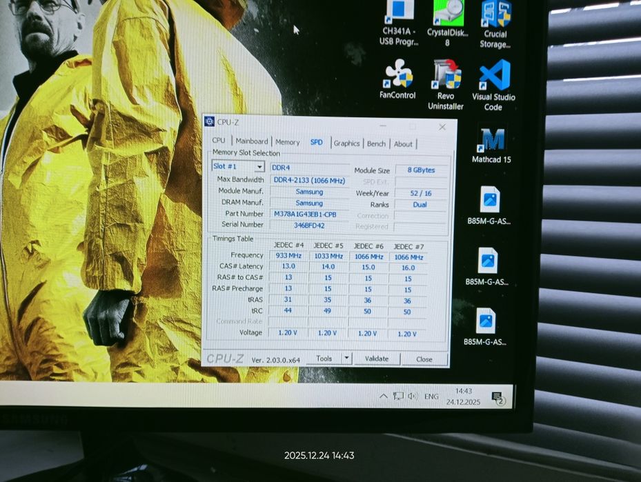 DDR4 16 ГБ 2133 Kingston Teamgroup