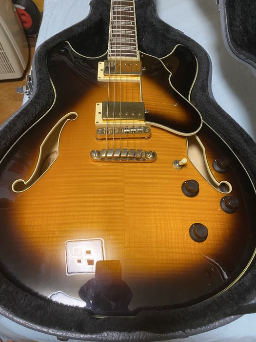 Ibanez as 103 vb semi-hollow como nova
