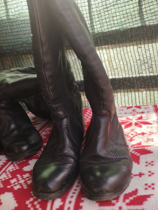 Продам зимние сапоги натуральная кожа размер 36