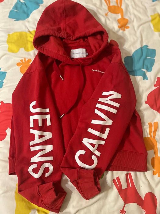 Вкорочене худі від Calvin Klein Jeans