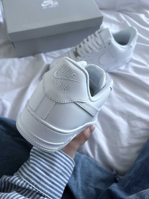 ‼️Кросівки Nike Air Force All White