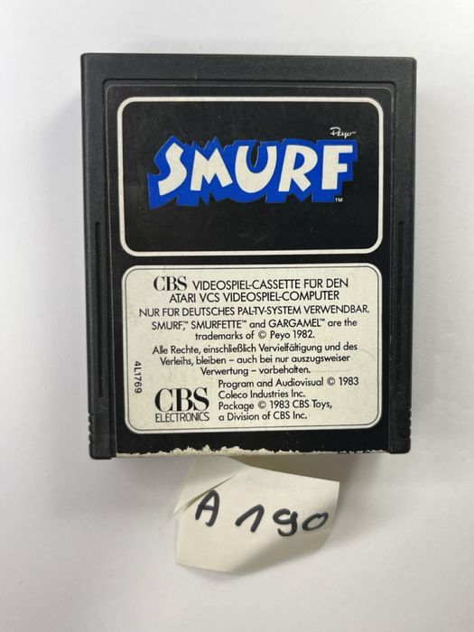 Smurf Atari 2600