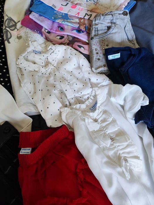 Lote de roupa menina 5 anos