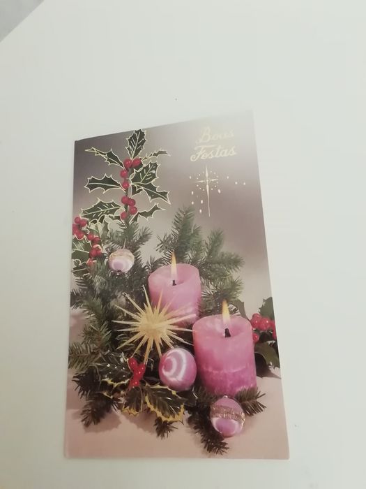 Postal de Natal antigo