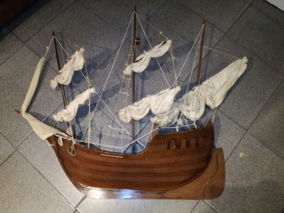 Barco decorativo de parede, excelente estado elegante e original