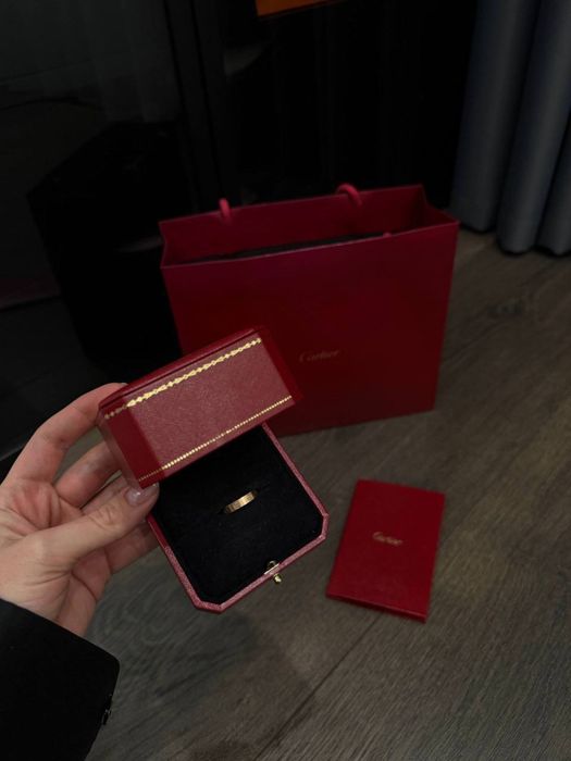 Кольцо Cartier love small (rose gold)
