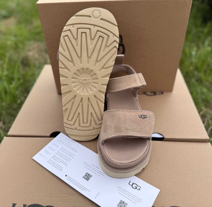 Босоножки/Босоніжки Ugg W Goldenstar Sandals Sand Оригінал/ Сандалі Угг Driftwood/ Угги Сандали Угг/Уггі