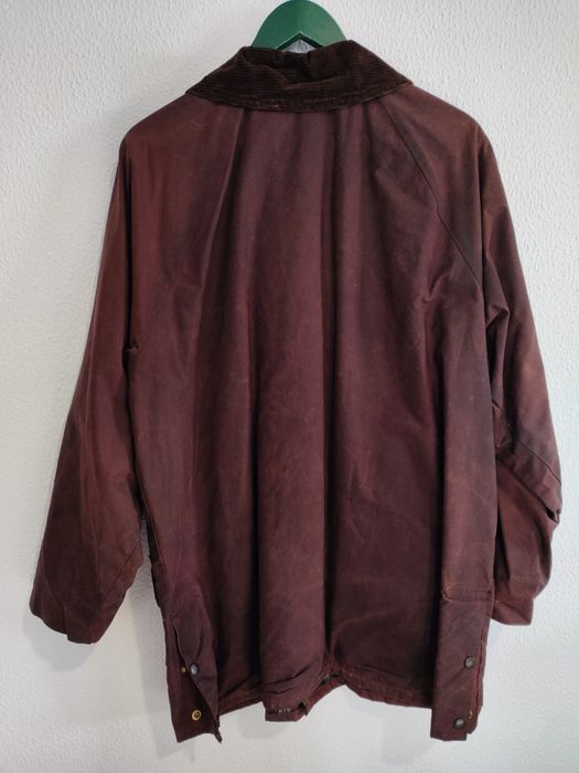 Casaco encerado, genuíno, XL