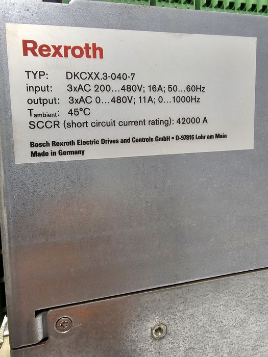 Rexroth Eco Drive DKC02.3-040-7-FW